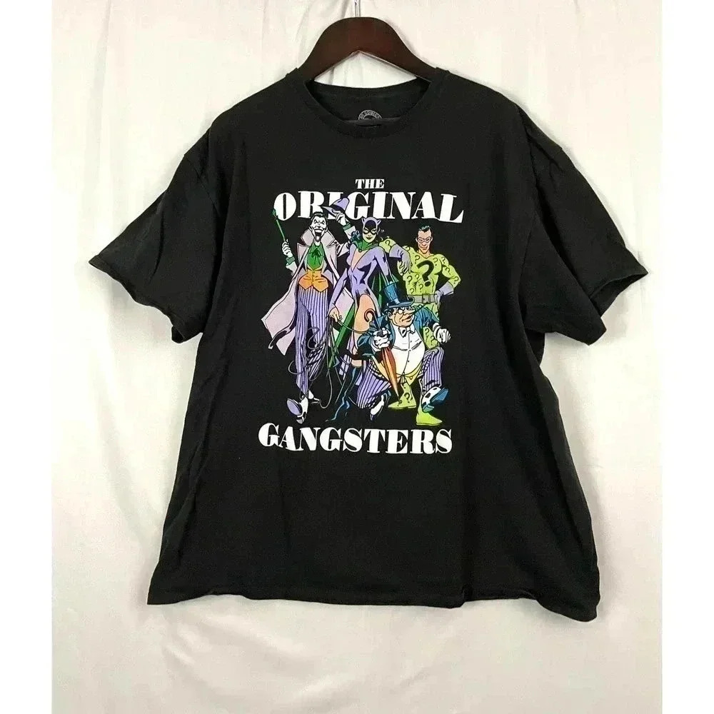 Dc Comics Mens Original Gangsters Graphic T-Shirt 2XL Men's - Picture 6 of 6